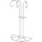 Bard's 3 Arm Silver Ornament Stand, 11.25" H x 6.75" W x 3.75" D